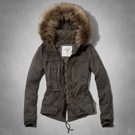 Nwt Womens Abercrombieandfitch Af Parka Coat Jacket Puffer Outerwear