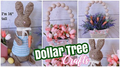 dollar tree diy spring decor crafts youtube easter