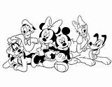 Minnie Turma Micky Leerlo Disneyclips sketch template