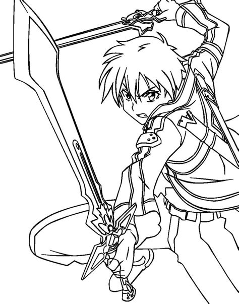 sword art  coloring   coloring pages