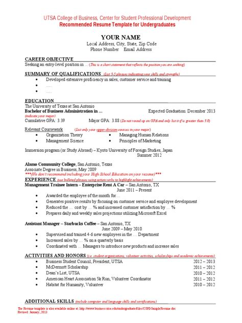 spd sample resume resume associate degree