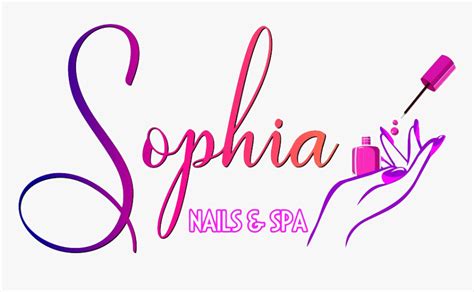 nails logos sophia spa hd png  kindpng