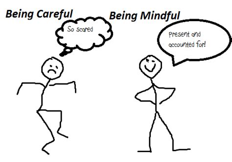 Being Mindful Vs Being Careful Psychology Today