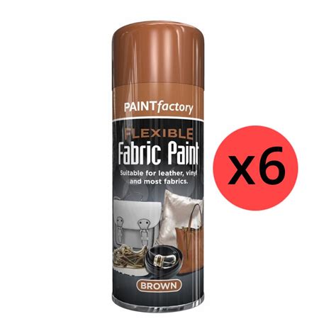 brown flexible fabric spray paint leather vinyl clothes fast drying