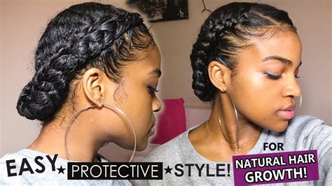 My 1 Protective Style For Natural Hair Growth Naturalhair