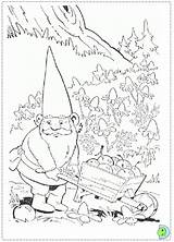 Coloring Dinokids Gnome Close Print sketch template