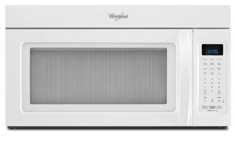 whirlpool wmhcw  cu ft   range microwave  steam cooking white
