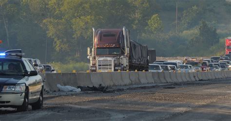 tanker truck explosion kills driver damages bridge