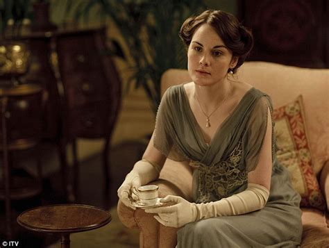 downton abbey s michelle dockery ditches lady mary s