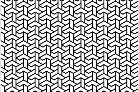 seamless vector abstract pattern  black lines custom designed