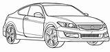 Accord Designlooter Nissan Carscoloring sketch template