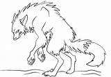 Werewolf Lupo Mannaro Lupi Mannari Werwolf Lobisomem Halloween Desenhos Stampare Spaventosi Colorir sketch template