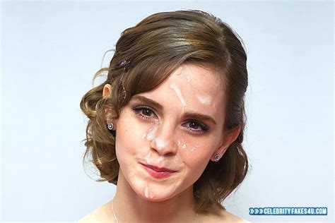 Emma Watson Cum Facial Fake 027