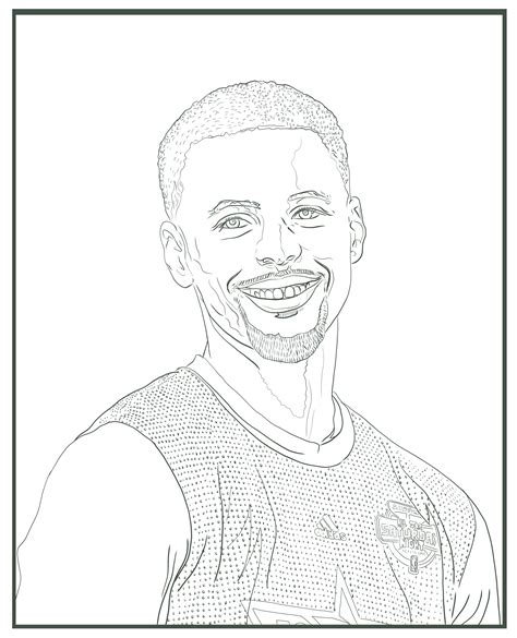 cool stephen curry coloring pages  coloringfoldercom
