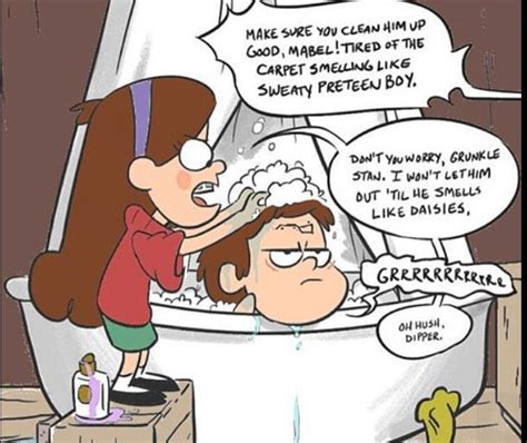 Bath Time For Dipper Omg This Is Adorable Xd Poor Dipper