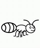 Fourmi Ants Coloringhome Getdrawings Animals Drawing Clipart Marching Colorier Asd2 Coloriages sketch template