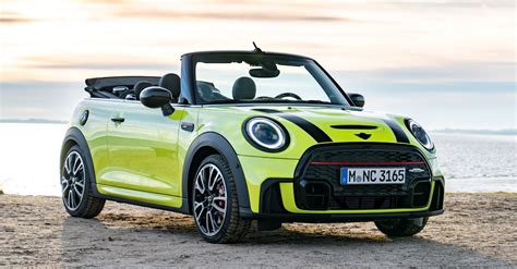 the mini cooper s convertible is keeping the manual transmission