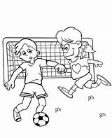 Football Coloring Match Pages Topcoloringpages Game Print sketch template