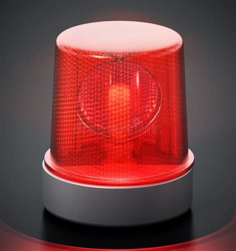 red alarm light  illustration stock illustration illustration  medical equipment