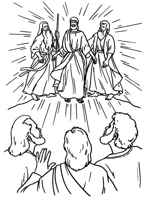 transfiguration images  pinterest bible crafts sunday