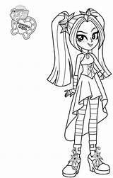 Coloring Pony Equestria Little Girls Pages Printable Blaze Aria sketch template