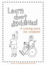 Disability Awareness Disabilities Coloring Children Book Learn Inclusive Learning Kids Education Activities Autism Special Needs Developmental Create Visit sketch template