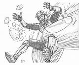 Antman Superheroes sketch template