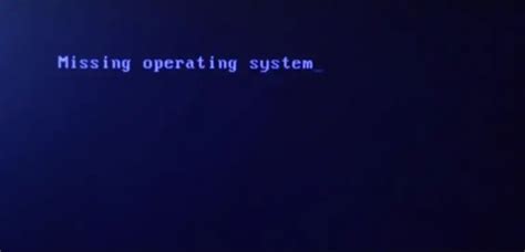 Operating System Not Found How To Recover A Missing Operating System