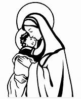 Mary Coloring Pages Christmas Jesus Bible Mother Drawing Religious Kids Drawings Joseph Clip Colouring Baby Sheets Getdrawings Popular Gif Coloringhome sketch template