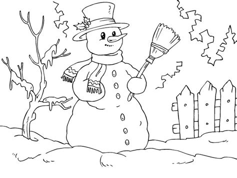 snowman coloring page   snowman coloring pages printable