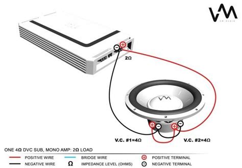 dual voice coil  ohm wiring diagram enstitch