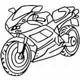 Motocykle Kolorowanki Dirt Motorbike sketch template