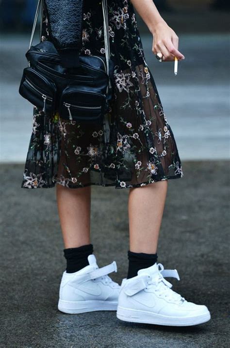 air force high tops outfit nike air force outfit street style chic