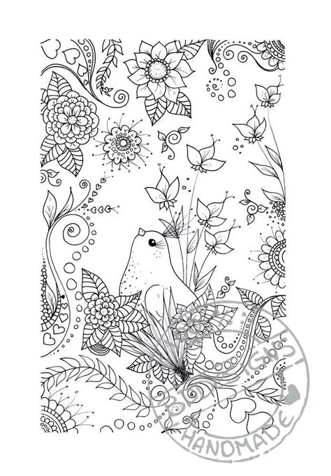 digital coloring page   bddesigncrafts  etsy coloring pages