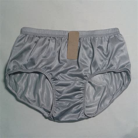 gray nylon panties mens unisex mid rise briefs underwear boxer size xs