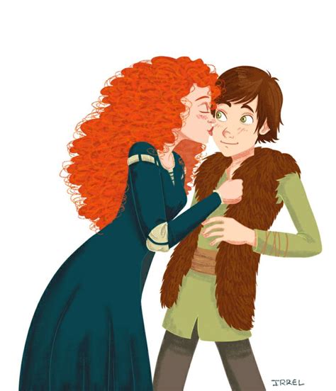 merida and hiccup mericcup photo 37190127 fanpop