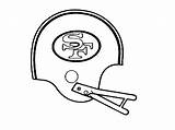 49ers Coloring Logo Pages Francisco San Drawing Popular Players Getdrawings Coloringhome sketch template