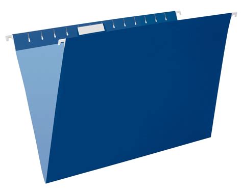 pendaflex recycled hanging file folders legal size navy blue