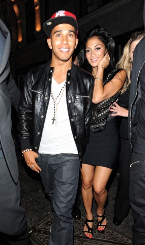 Nicole Scherzinger And Lewis Hamilton X Factor Judge And F1 Ace In