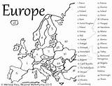 Europe Map Printable European Maps Learning Blank Outline Adventure Kids Drawing Geography Countries Fill Country School Beyondmommying Labeled Label Children sketch template