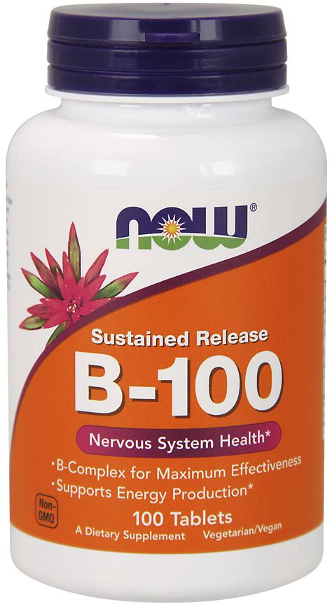 supplements vitamin   sustained release energy production nervous system health