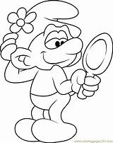 Coloring Smurf Smurfs Pages Vanity Coloringpages101 Cartoon Village Lost Printable Color Drawing Drawings sketch template