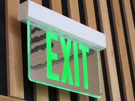 Saving A Little More Energy With Exit Signs Greenbuildingadvisor
