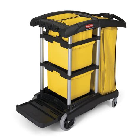 rubbermaid high capacity cleaning carts mha products