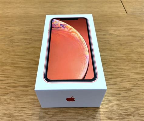 coral iphone xr unboxing
