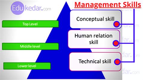 managerial skills types definition levels examples  management