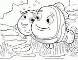 Coloring Nemo Finding Bruce Pages Library Clipart Disney sketch template