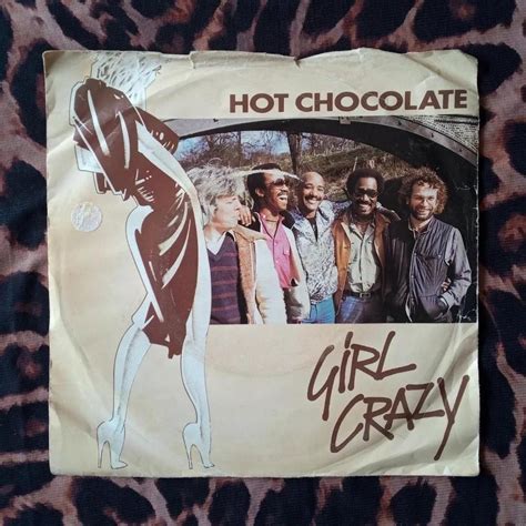 Hot Chocolate Girl Crazy 7 Single Vintage Vinyl Depop