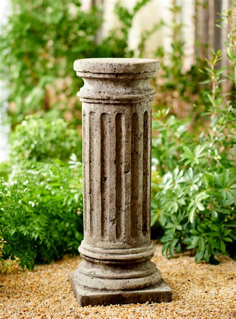 pedestals columns plinths bases unique stone antique garden