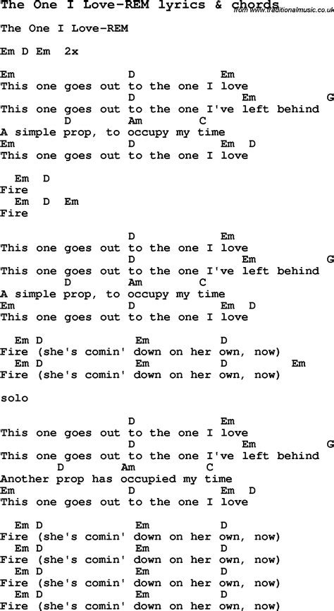 love song lyrics     love rem  chords  ukulele guitar banjo  lyrics